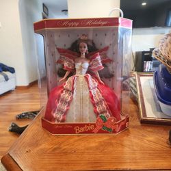 Happy Holidays 1997 Special Edition Barbie Doll 10th Anniversary Doll