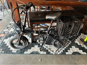 Electric bike works but need fixing tires flat