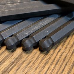 L Hex Wrench  Ball End Key  Made In Usa