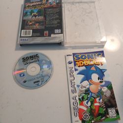 Sonic 3D Blast Sega Saturn