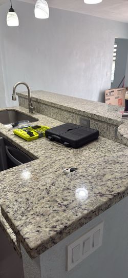 Granite countertop
