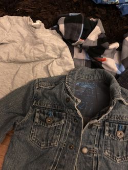 Baby jacket and sweatshirt