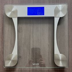 Digital Clear Glass Weight Scale