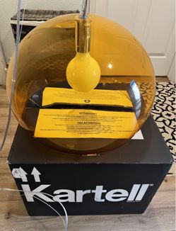 KARTELL-FL/Y Suspension Lamp. Just purchased for $555.00. Unused - See Description: Measurements: