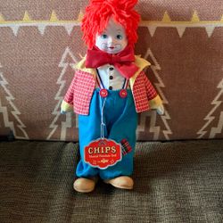 Chips Clown Musical Doll 