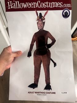 Adult Warthog Halloween Costume XL