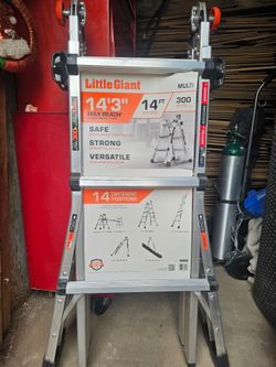 14' 3" LITTLE GIANT LADDER