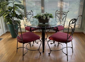 Vintage Iron Dining Set