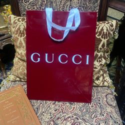Authentic GUCCI Empty Shopping Bag