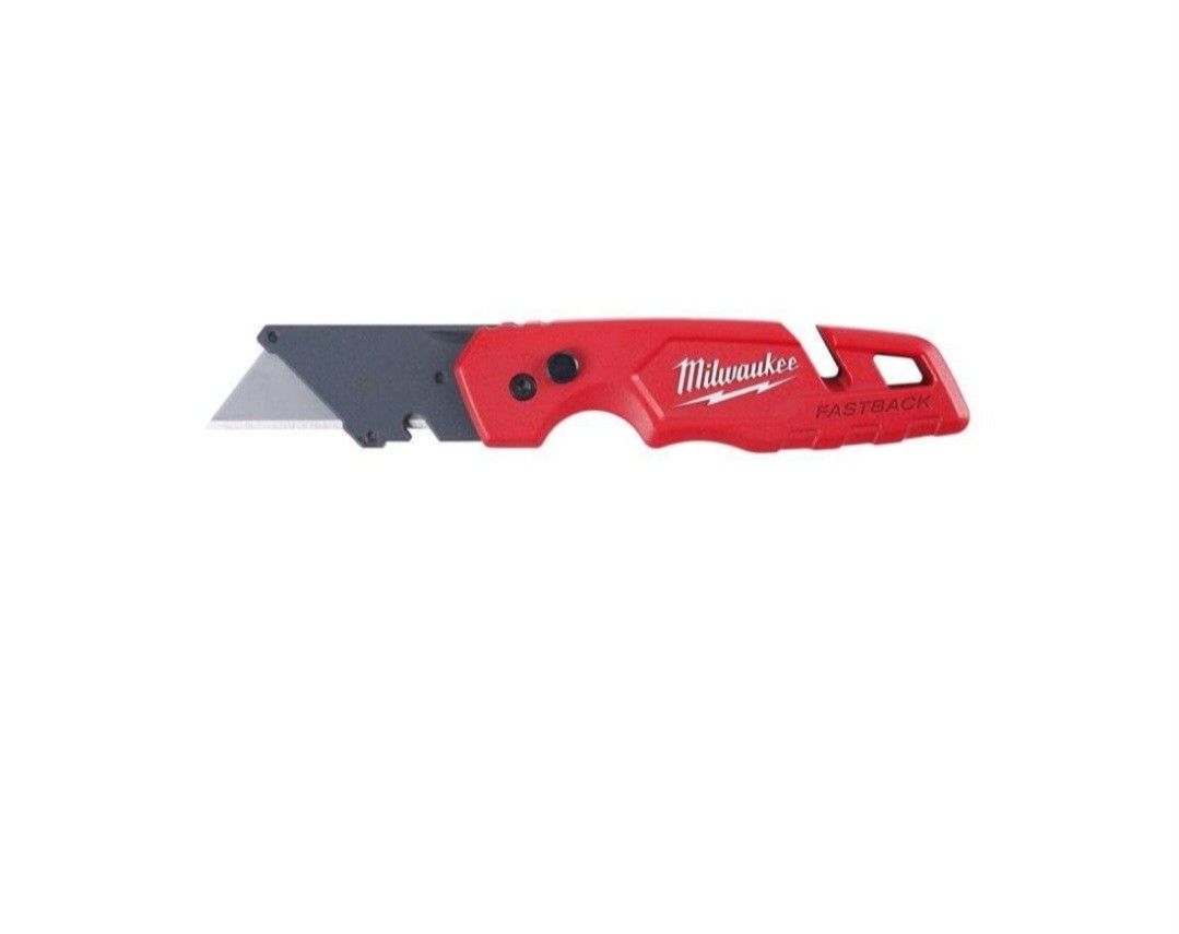 Milwaukee 48-22-1901 Fastback Press and Flip Utility Knife with Belt Clip and Onboard Wire Stripping