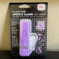 NEW- lipstick alarm LED light - see photos