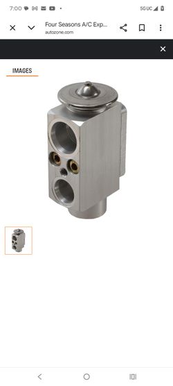 Global Parts Distributors (gpd) front A/C expansion valve, brand-new