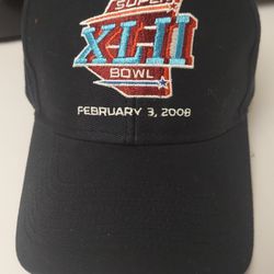 NFL Reebok 2008 Super Bowl XLll Velcro Strap Back Cap.