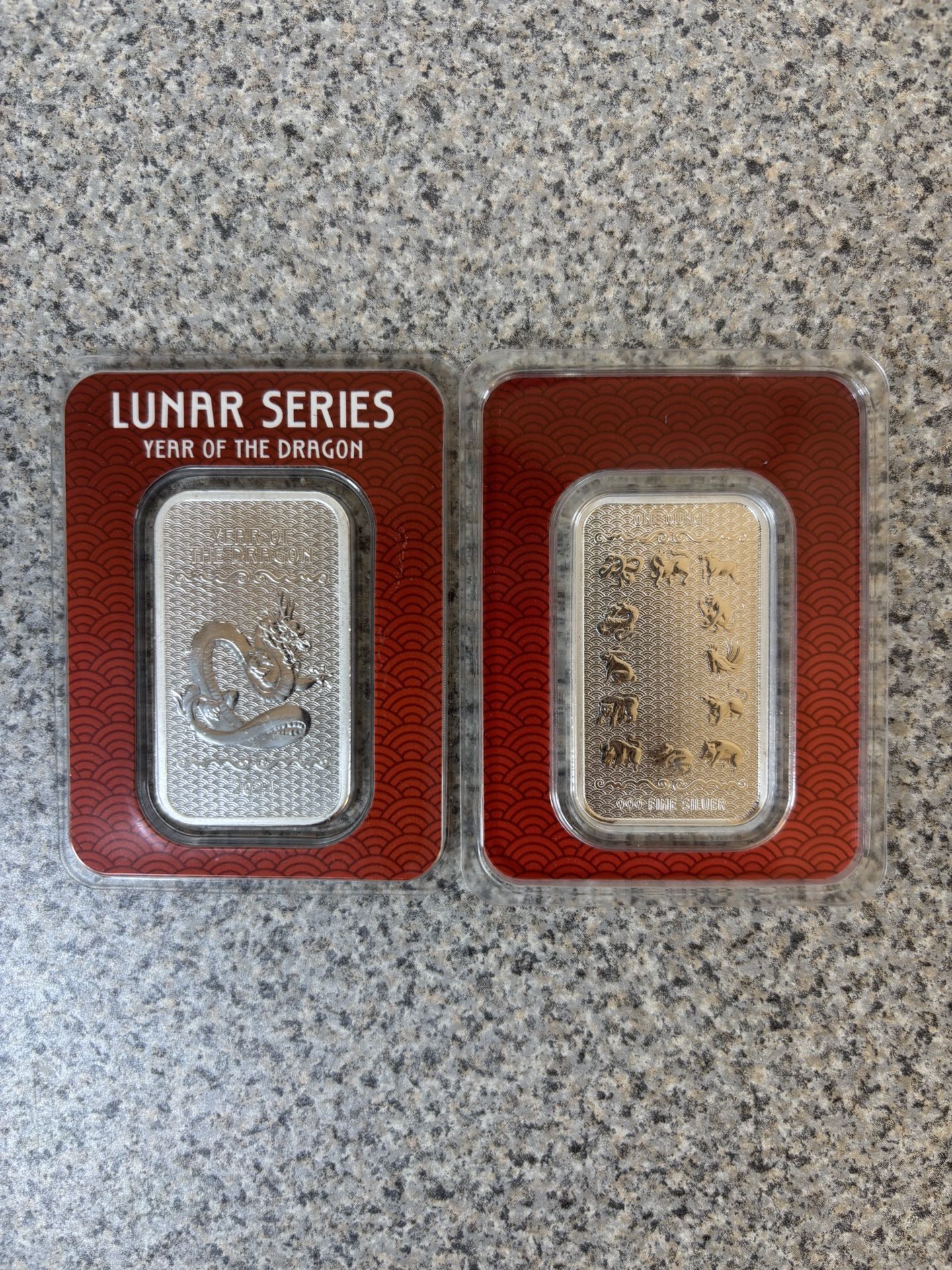 Lunar Series 1 Ounce Silver Bar