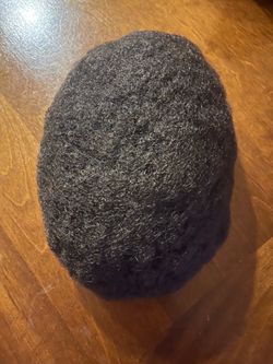 Brand New Mens 8x10 Afro Hair System - 100% Human Hair   $225