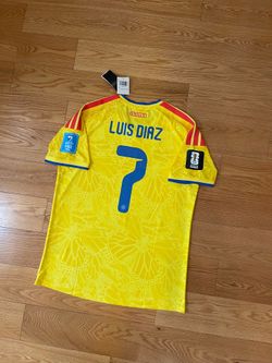Authentic Adidas Colombia LUIS DIAZ🇨🇴 2026/27 home jersey (Size Large)