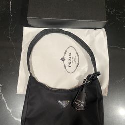 PRADA NYLON HOBO BAG
