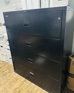 FireKing Lateral File Cabinet- Like New!