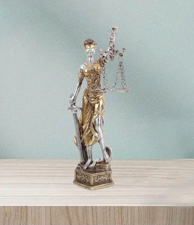 Sophrina: The Ethereal Guardian of Eternal Justice - A Masterpiece of Symbolic Elegance