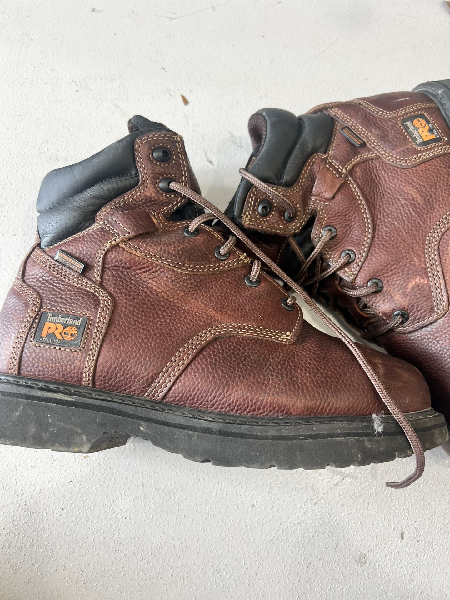 Steel Toe Boots Size 11W