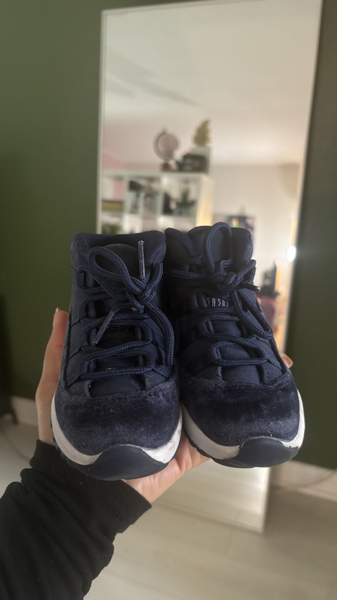 Navy Blue Jordan 11 Retro Lows (Toddler size 9C