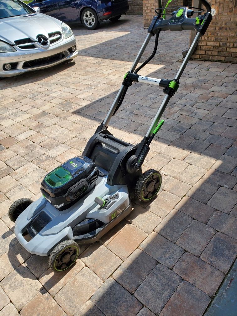 Ego Self propelled lawnmower