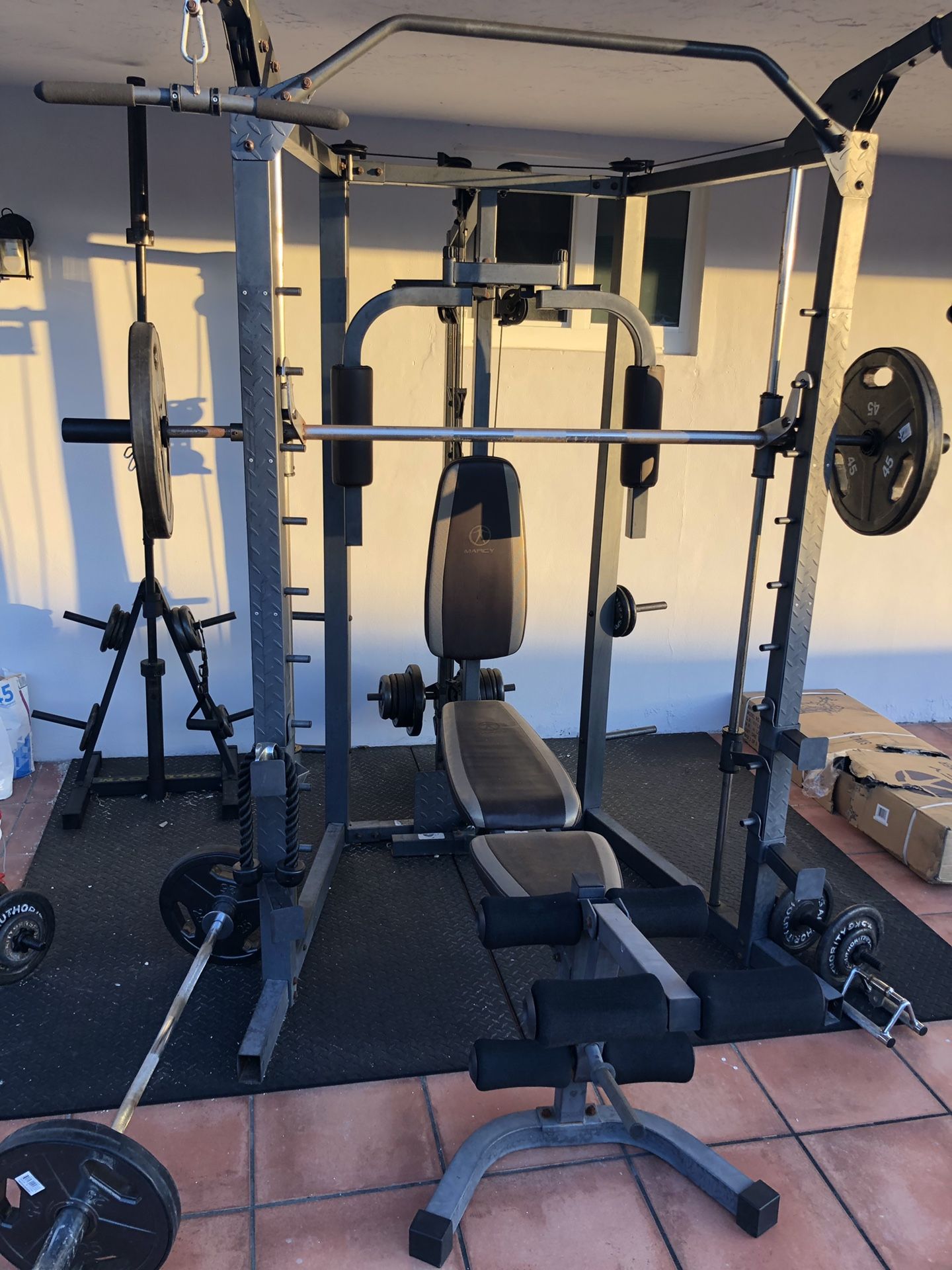 Marcy SM-4008 Combo Smith Machine All-In-One Home Gym