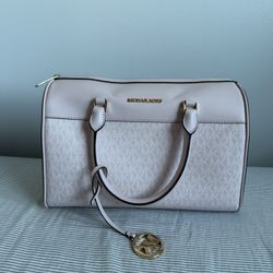 Michael Kors Blush Pink Mini Duffle 