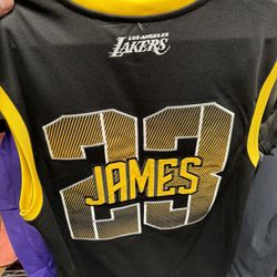 Lebron James NBA  Los Angeles Lakers Jersey Size Large New With Tag 
