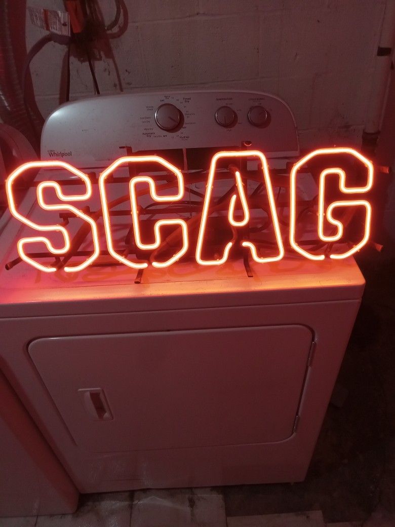 Scag Neon Sign for Sale in West Hanover Township, PA - OfferUp