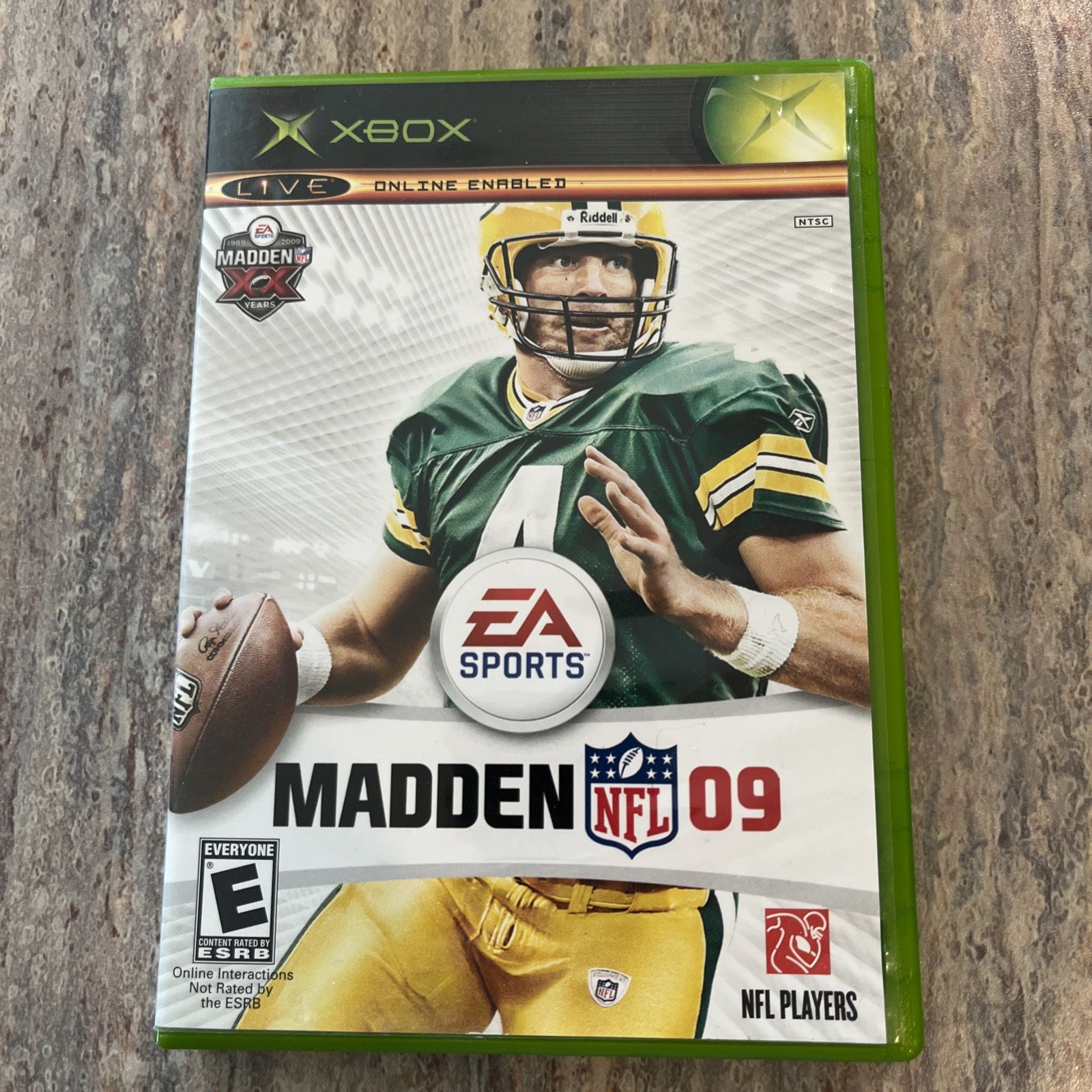 Madden NFL 09 (Microsoft Xbox, 2008) OGX Original Xbox Last Madden Game.