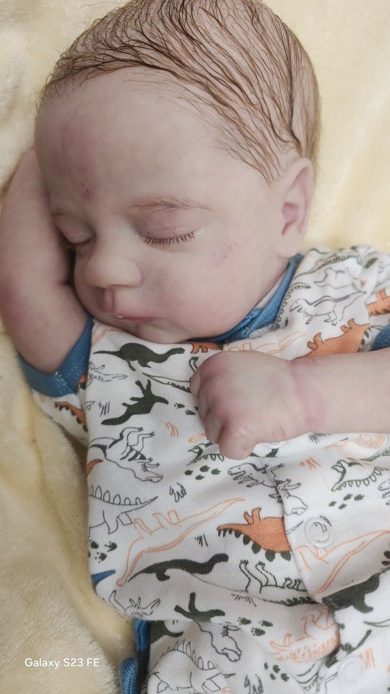 Reborn Baby Trent Lifelike Doll Realistic 