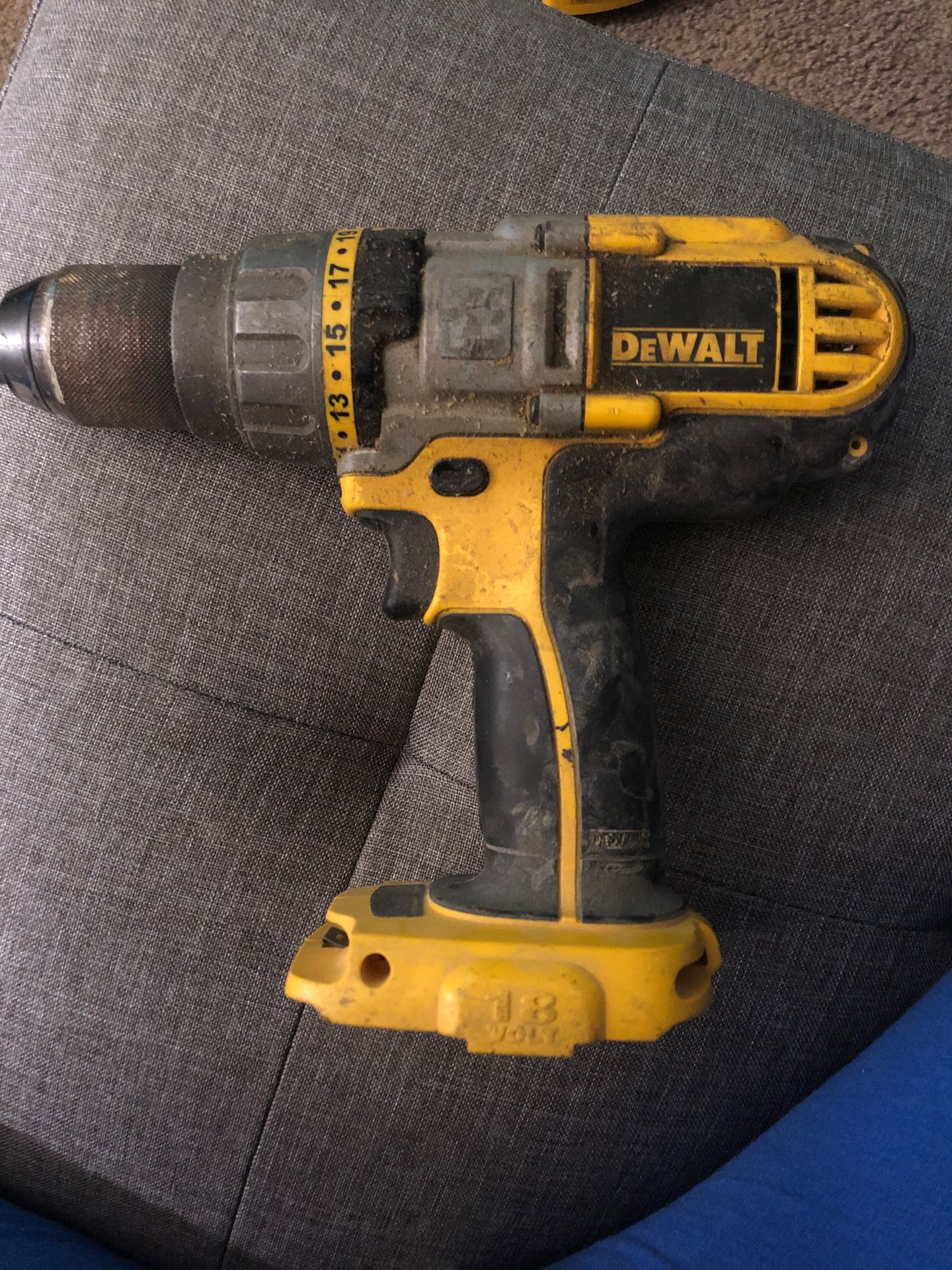 DeWalt cordless drill 1/2”