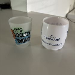 2 Shot Glasses 