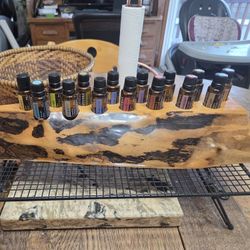 Wooden Essential Oil Display