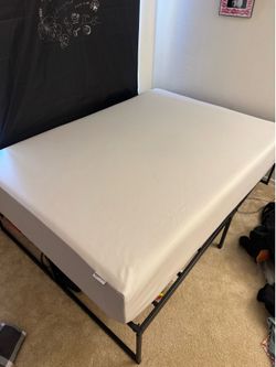 Full size bed and frame
