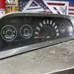 1961 C10 Gauge Cluster