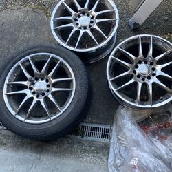 3 16 Alloy wheels $50 Subaru 5x100