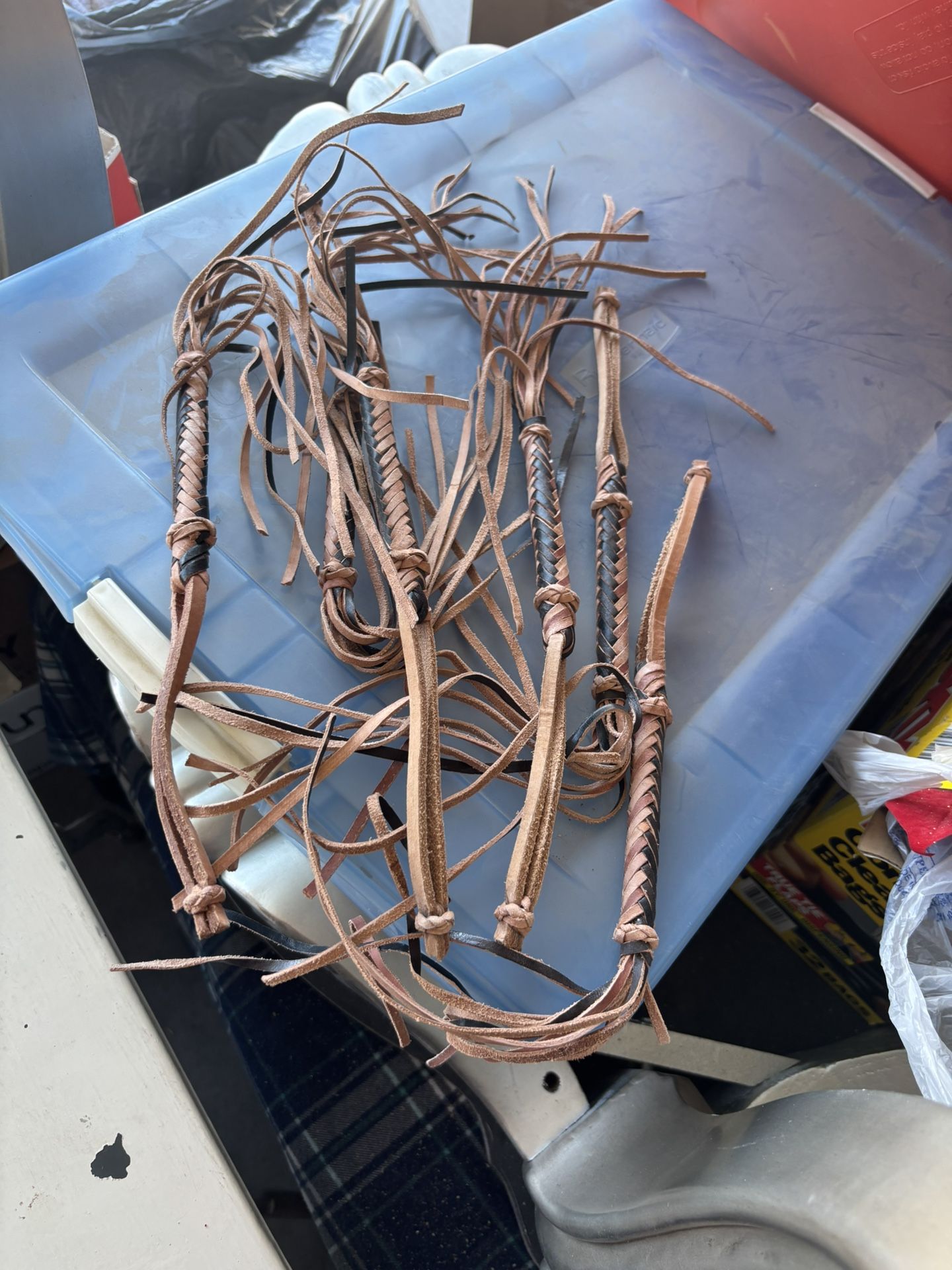 Horse Leather Whip