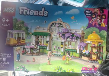 LEGO friends plant cafe and flower shop