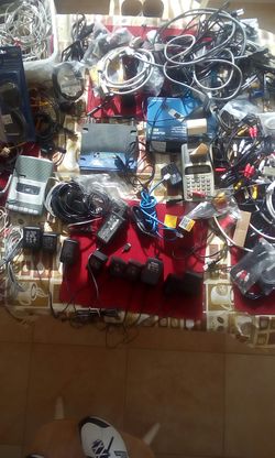 Electronics, cables, cords