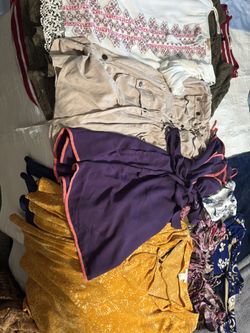 Womens Casual Summer Dress Lot Mixed Prints Boho Utility Tunic Bundle