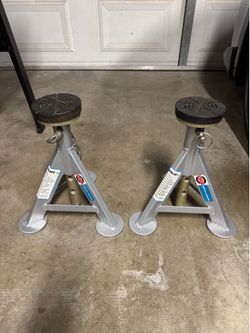 Esco Jack Stands (Pair) - 3 Ton capacity each- Model 10498-Pair