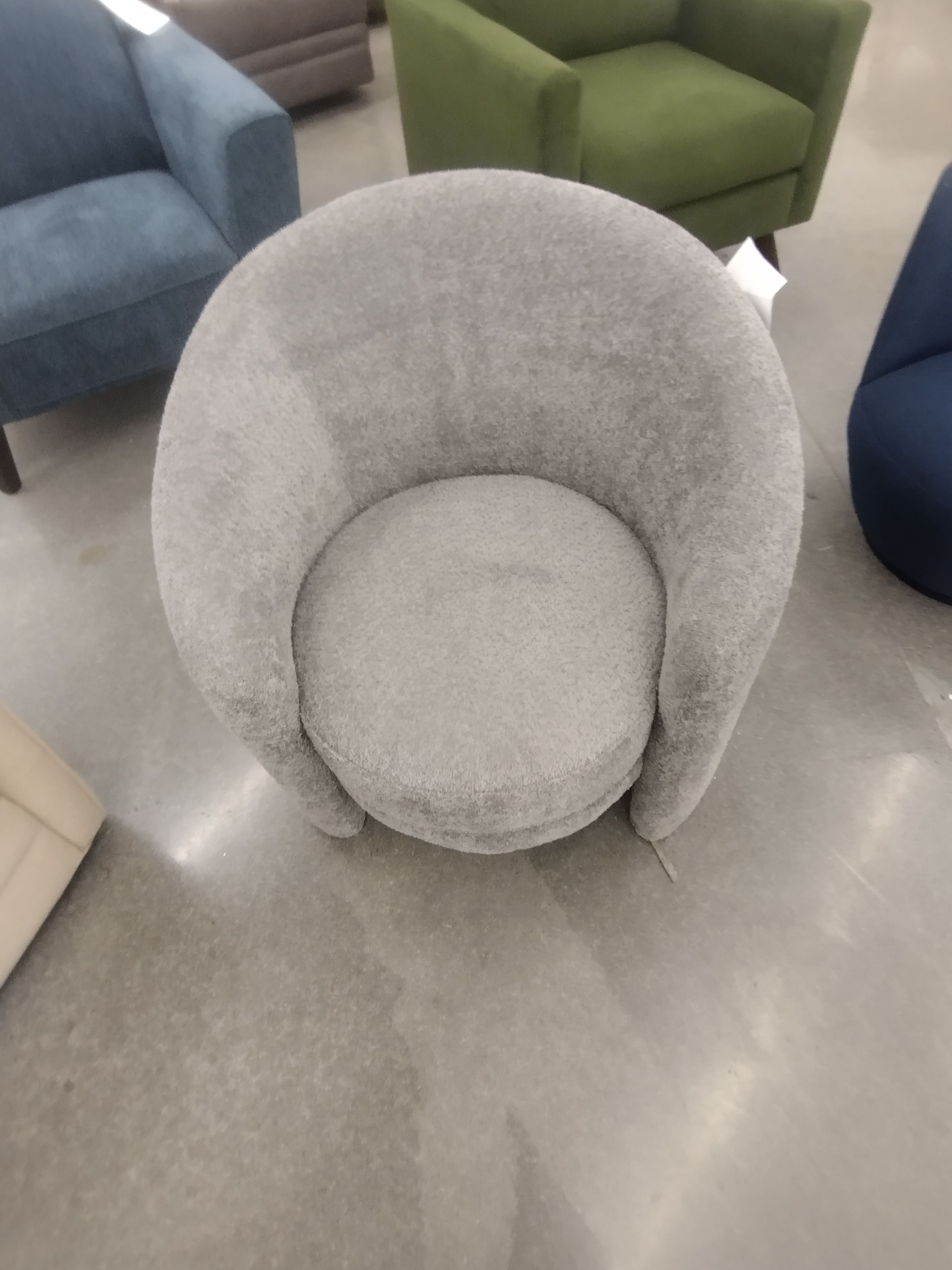 Leo Gray Accent Chair 3576