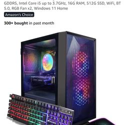 STGAubron Prebuilt Gaming PC Desktop