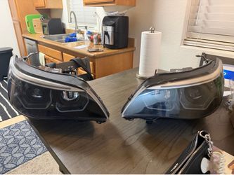 BMW E60 aftermarket headlights