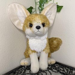 Adorable Wild Republic 12” Fennec Fox Plushie!