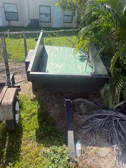 Trailer with Steel Frame need repairs