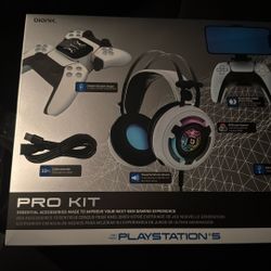 Ps5 Kit (headset Charging Station And Cables 