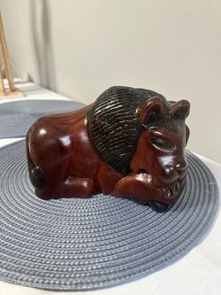 Leon de madera. IPE